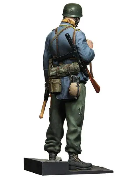 Масштаб 1/35 Неокрашенная фигурка из смолы сборная парашюта|Наборы для сборки