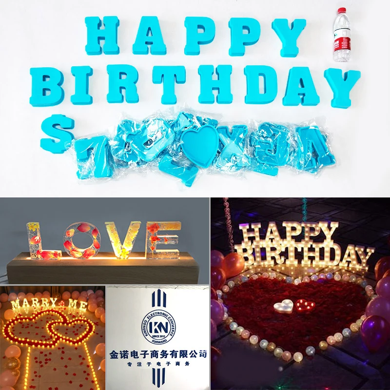 

Silicone Alphabet Molds 26 Capital Large Letter Molds Epoxy Resin Molds Decor