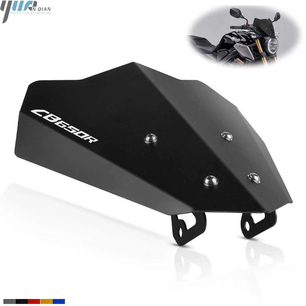 Новый мотоцикл CNC алюминиевый передний ветровой экран лобовое стекло Защита для