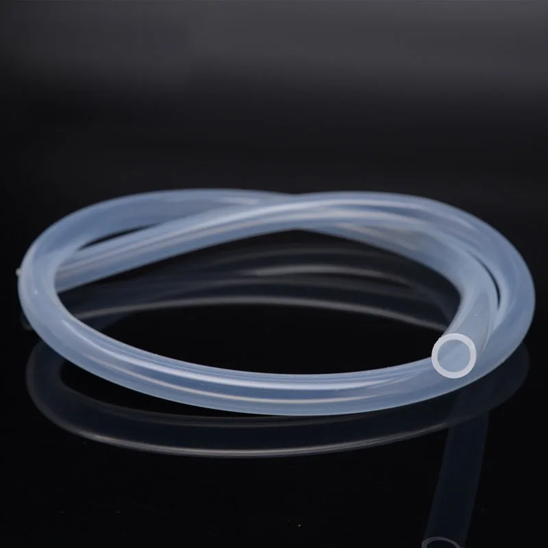 High Quality 1M/5M Food Grade Clear Translucent Silicone Tube Beer Pipe Milk Hose Soft Safe Rubber Flexible Creative | Обустройство
