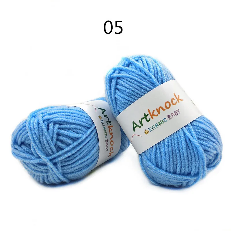 A05 60PCS 60 шт. пряжа для ручного вязания, хлопок, Органическая пряжа для вязания, свитер, носки, дешево - Цвет: A05 60PCS