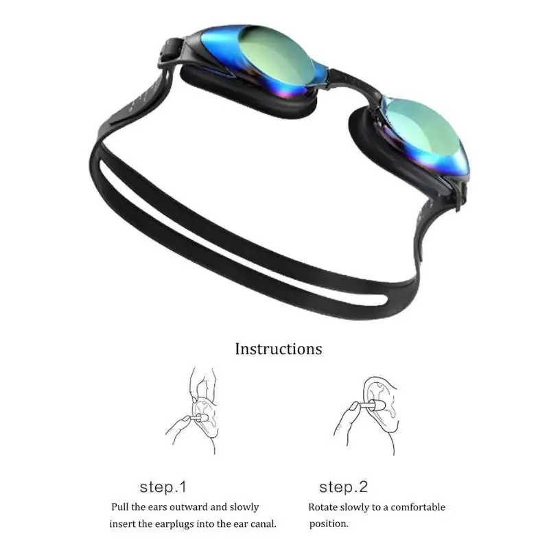 

Durable Swimming Goggles Wear-resistant Xiaomi Youpin Yunmai Swimming Goggles Set Waterproof Nose Stump Earplugs Glasses