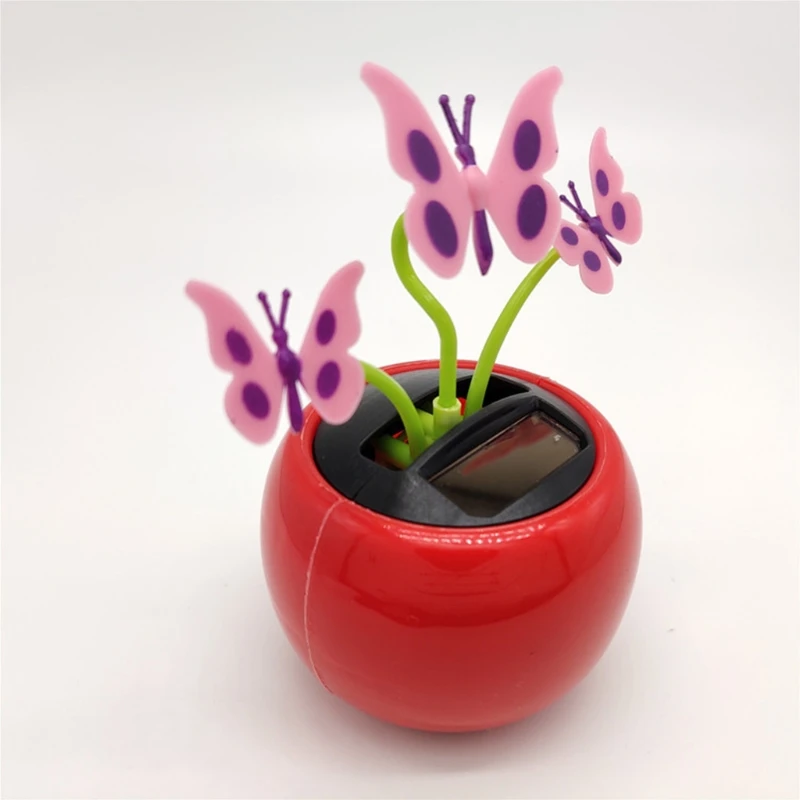 

Y3NF Solar Powered Dancing Flower Toys with Adhesive Stickers Kids Party Favors Eco-friendly Solar Dancing Flowers