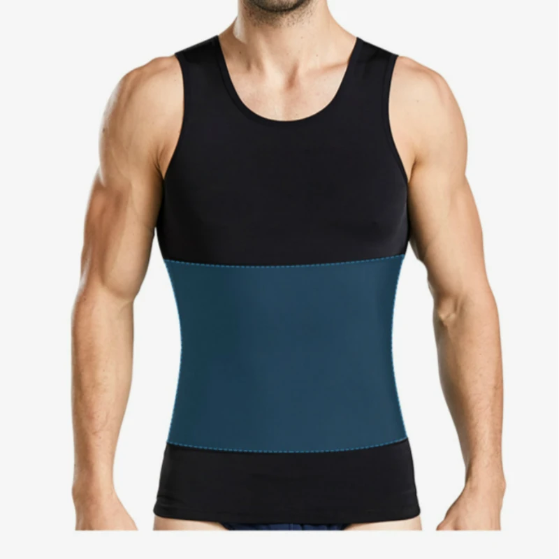 Для мужчин Бодибилдинг топы Корректор осанки для похудения груди формирователь