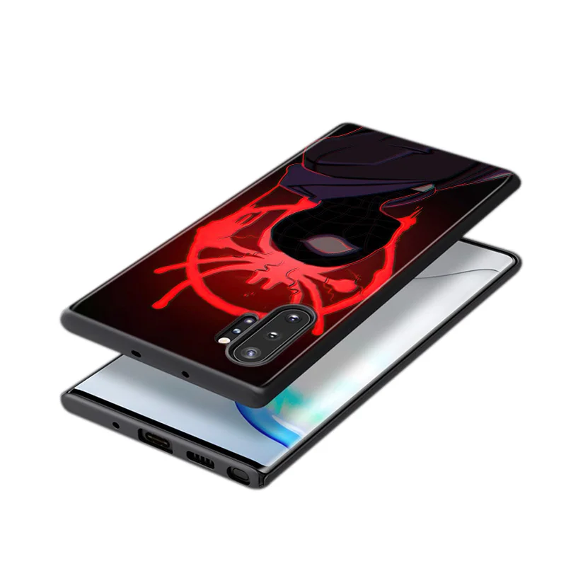 

Marvel Avengers Venom Super Hero For Samsung Galaxy S21 S20 FE Ultra S10 Lite S9 S8 Plus S7 S6 TPU Silicone Black Phone Case