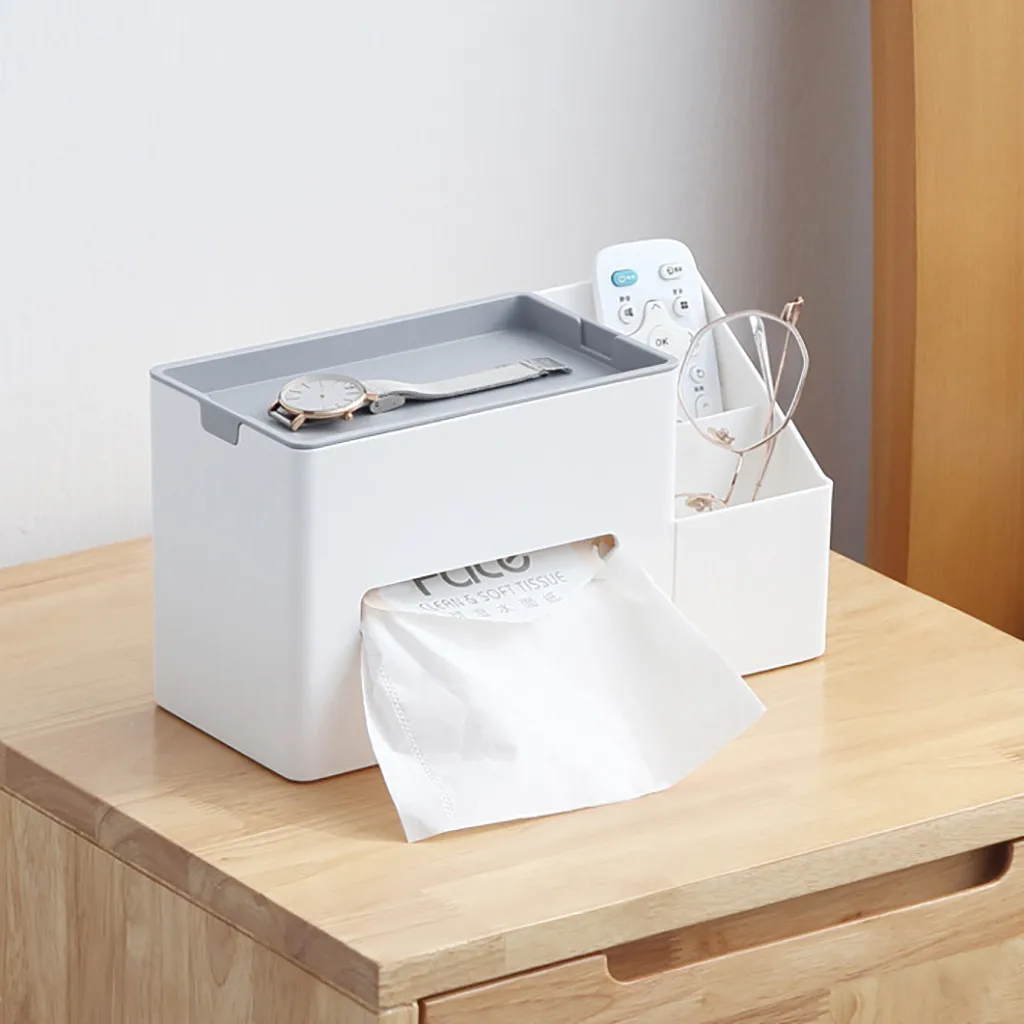 Тканевая коробка настольная печать детские салфетки бумажная для хранения