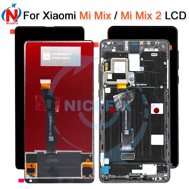 5.99&quotIPS Display For XIAOMI Mix 2/MI LCD Touch Screen Digitizer with frame Snapdragon 835 MI MIX 2 MIX2 lcd Assembly|lcd screen display|lcd