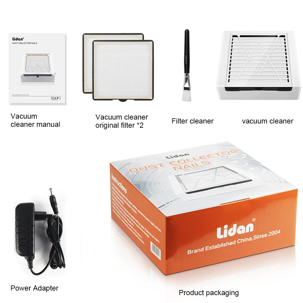 

Nail Dust Suction Dust Collector Fan Vacuum Cleaner Powerful Nail Vacuum Cleaner Fan Strong Wind Speed Salon Manicure Nail Tools