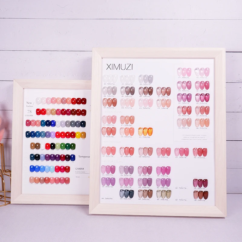 

Демонстрационная доска для дизайна ногтей, 120/90/80 цветов, деревянная, палитра-дисплей для ногтей цветов, демонстрационная Таблица для высоко...
