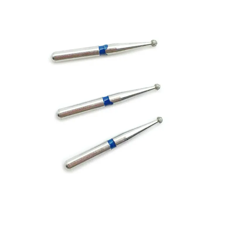 10 шт. алмазные Буры для полировки зубов|Стомотологические сверла и щетки| |