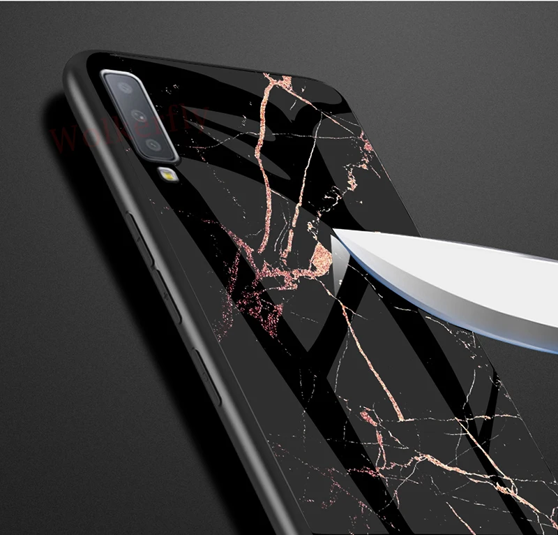 Мрамор Стекло чехол для samsung Galaxy S10E S9 S8 S10 плюс M10 M20 A10 A20 A30 A40 A50 A60 A70 A7 J4 J6 плюс J8 Note 9 8 чехол