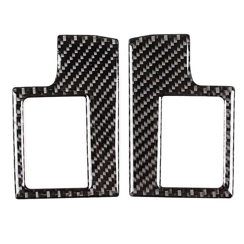 

New Soft Carbon Fiber Multifunction Button Switch Panel Cover Trim For Land Rover Discovery Sport 2015-2019