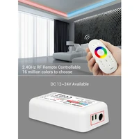 miboxer 2 4g dual white cct single color rgb rgbw led strip controller set 12v 24v wireless remote lights tape dimmer switch