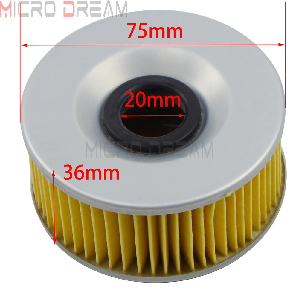 Желтый воздушный фильтр для Yamaha FJ600 XS250 XS400 XJ400 XJ550 XJ600 XJ650 XJ700 XJ900 FZR400 FZR600 FZ400 FZ600