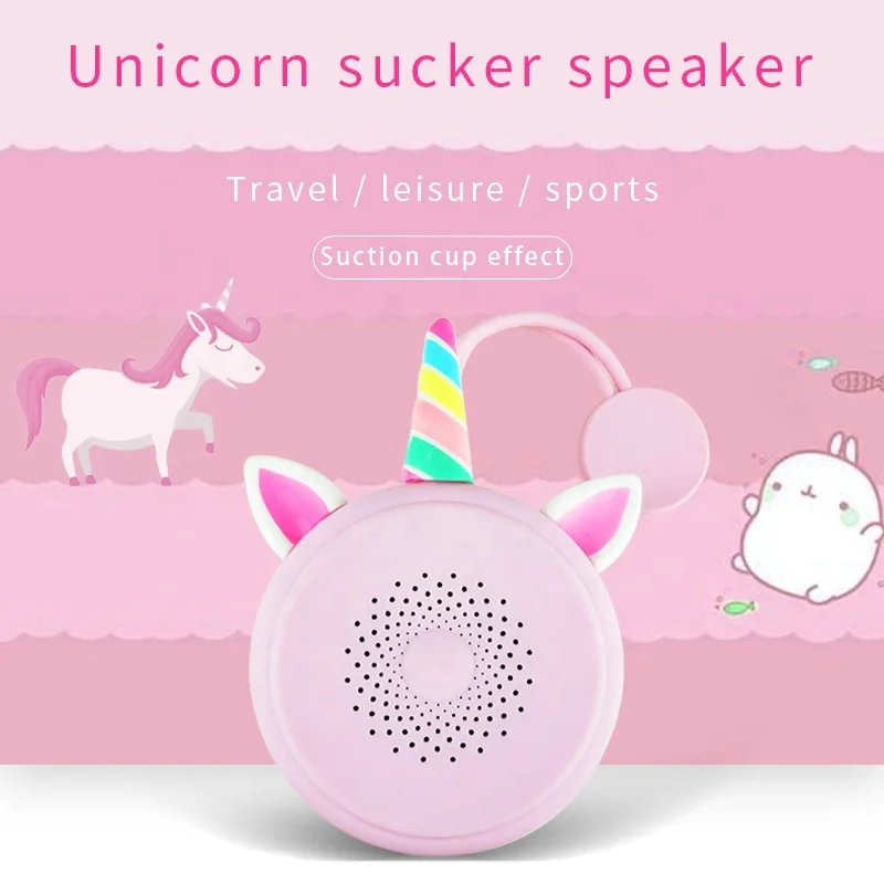 Беспроводные Bluetooth колонки в виде единорога портативные наушники для улицы милая