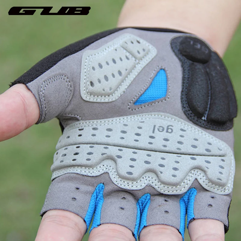 GUB летние перчатки для велоспорта с полупальцами гелевые дышащие спортзала mtb