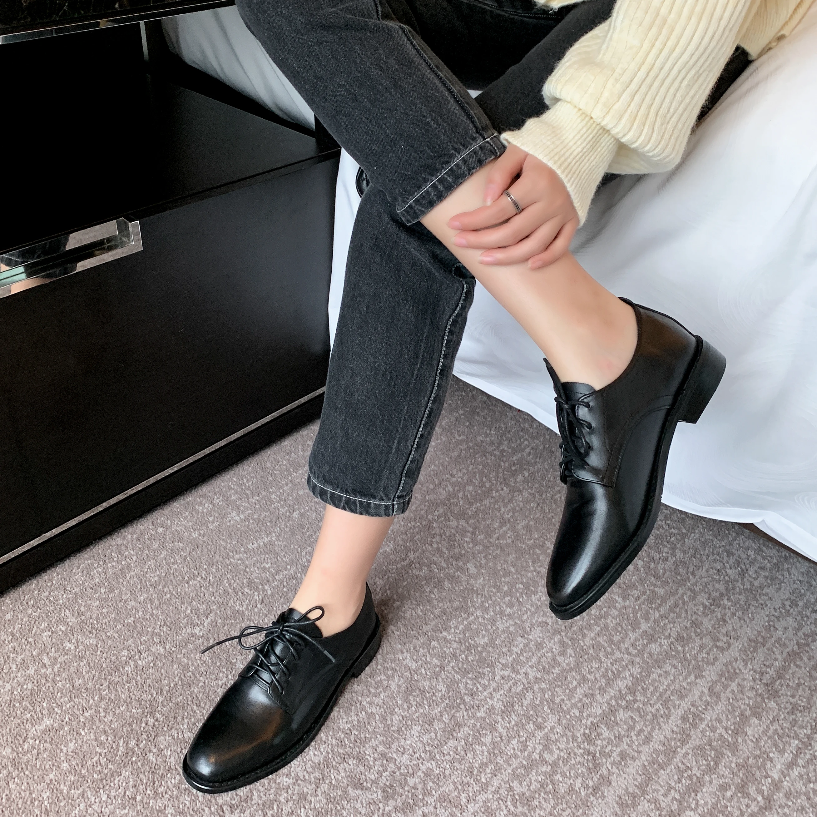 

2021 summer new single shoes basic all-match four seasons shoes