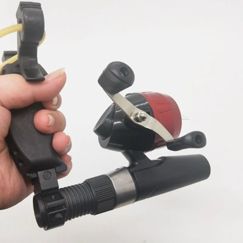 

Shooting fish slingshot archery bow can be installed with a round rubber band recurve shooting fish arrow Cross compound bow