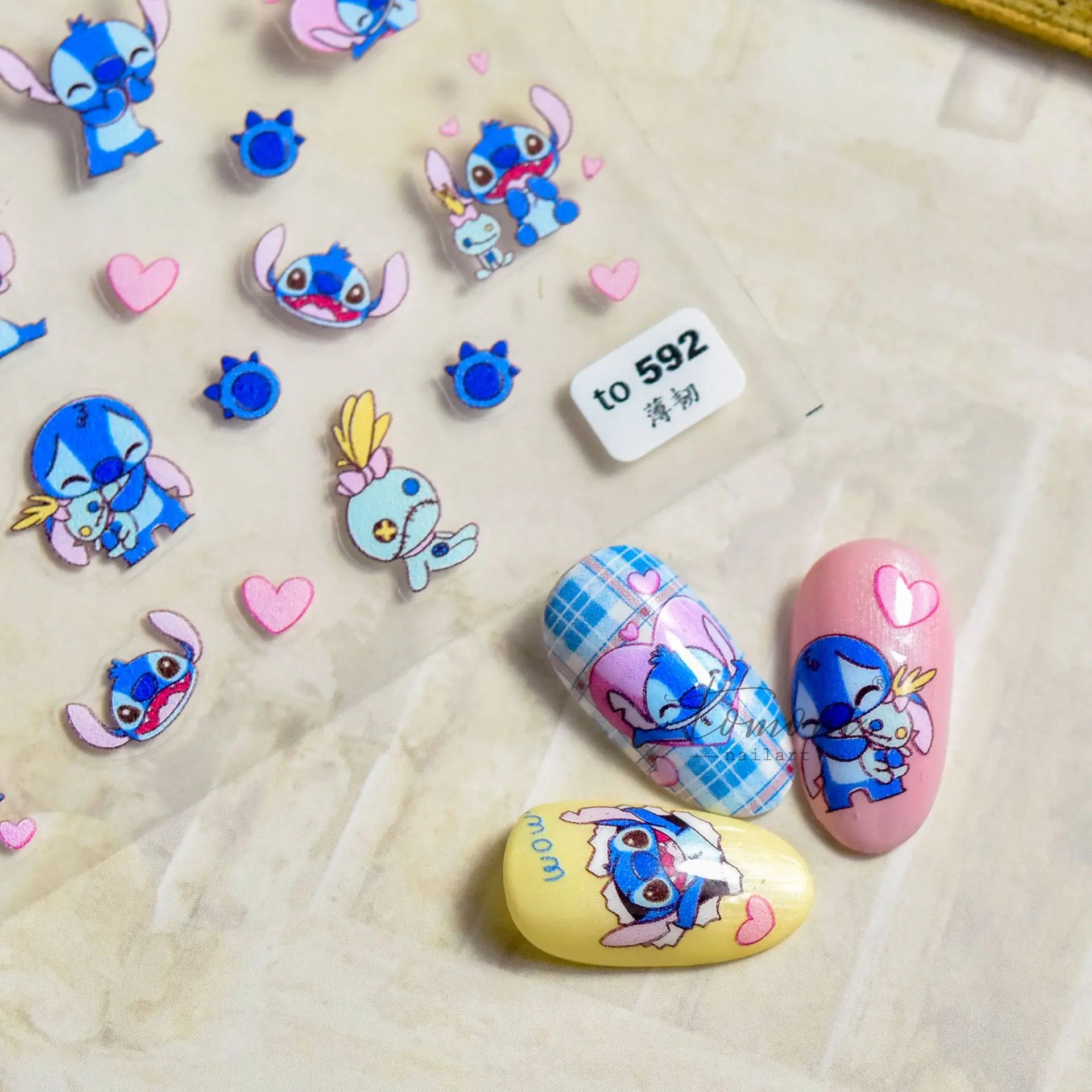 

Tomoni 1 шт. Мультяшные животные брендовые наклейки для дизайна ногтей аниме украшение для ногтей Аксессуары для ремонта 592