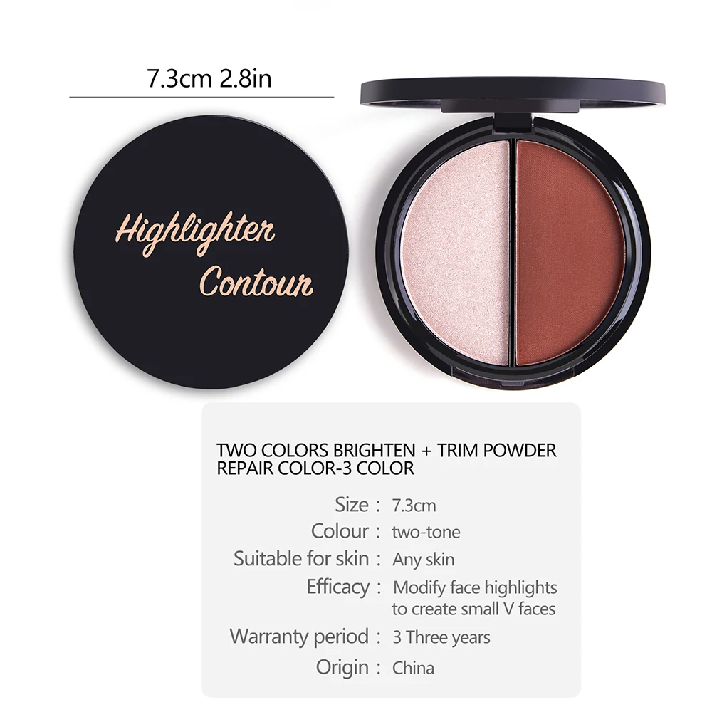 IMucci абсолютно новый блеск для лица голографический хайлайтер power Palette