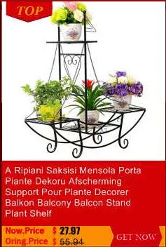 Открытый Декор декоратор Варанда Balkon Salincagi металлическая полка Terrasse украшения растения на балконе стенд Balcon цветок железная стойка
