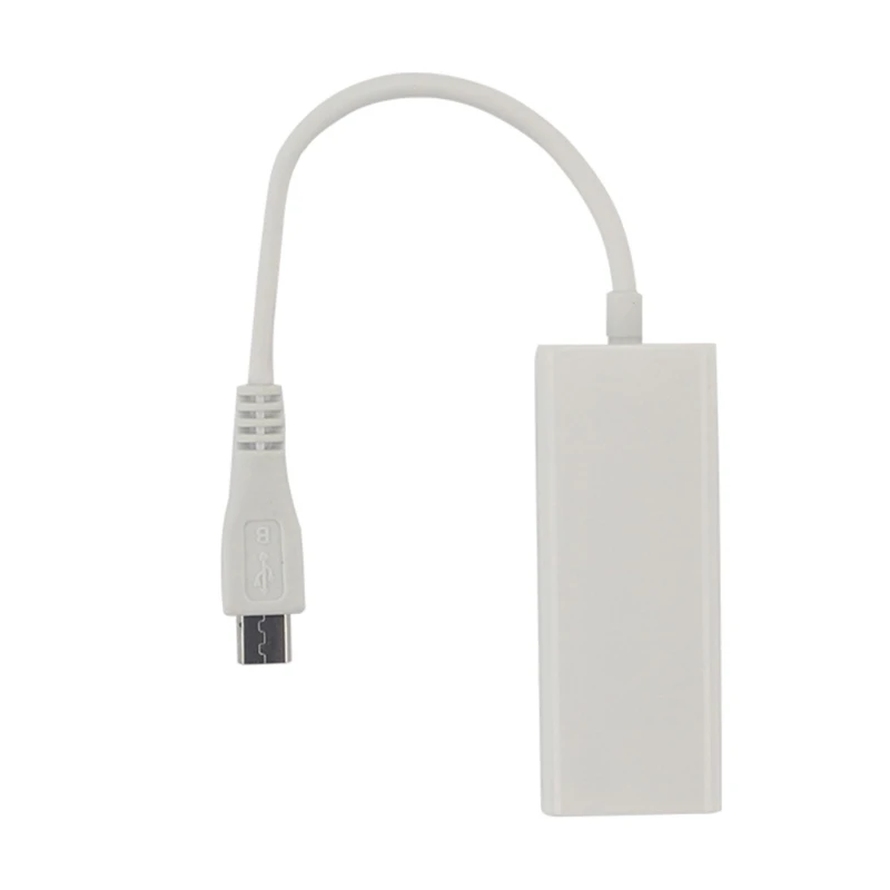 

Micro USB to RJ45 Network Wired Adapter for Raspberry Pi ZERO/ZERO W/ZERO WH