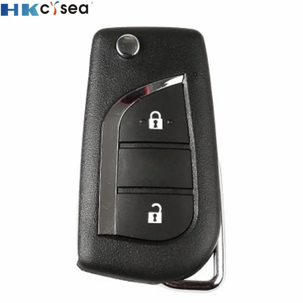 HKCYSEA 1 шт. 2 3 кнопки Xhorse VVDI2 Автомобильный ключ дистанционного управления Замена XKTO00EN Английская версия для VVDI ключ инструмент подходит для нескольких автомобилей