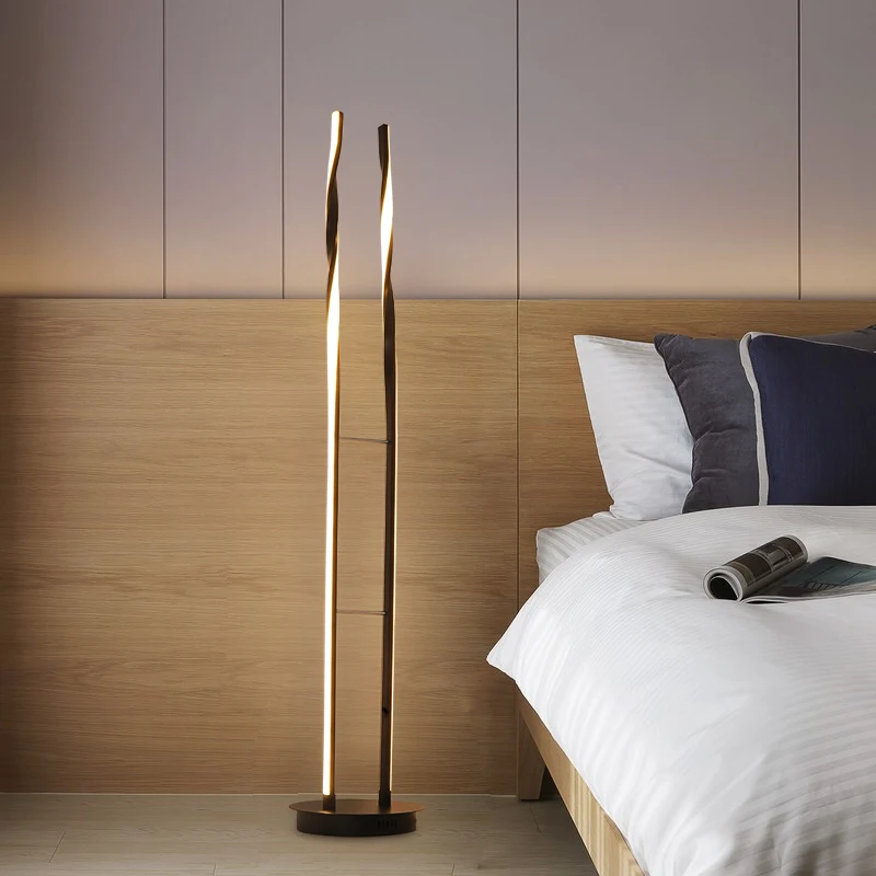 Современная креативная напольная Светодиодная лампа в скандинавском стиле с