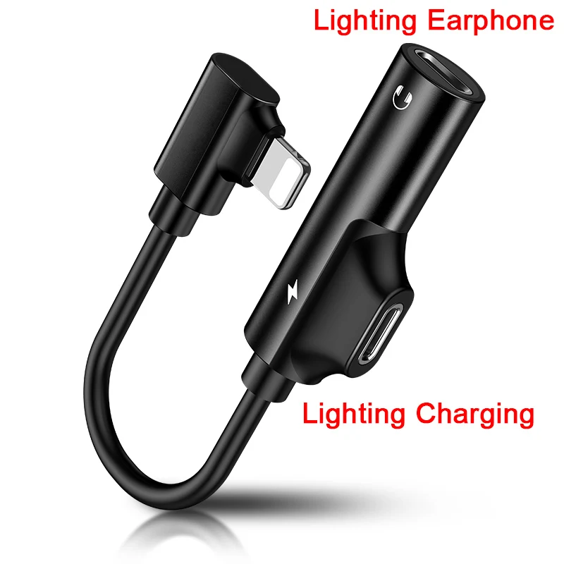 OTG Тип C до 3,5 мм AUX и USB C Женский аудио адаптер 2в1 для iPhone 7 8 6 6S Plus XS Max XR X адаптер для наушников - Цвет: 1