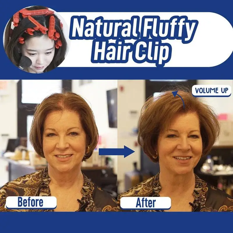 

Volumizing Hair Root Clips Hair Curler Clamps Roots Perm Rods Styling Rollers Fluffy DIY Hair Tools Easily Carrying Hair Clip