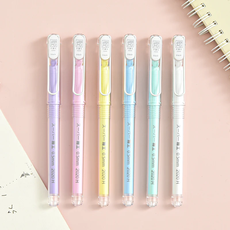 

Гелевая ручка с жидкостью макарон, 6 шт.