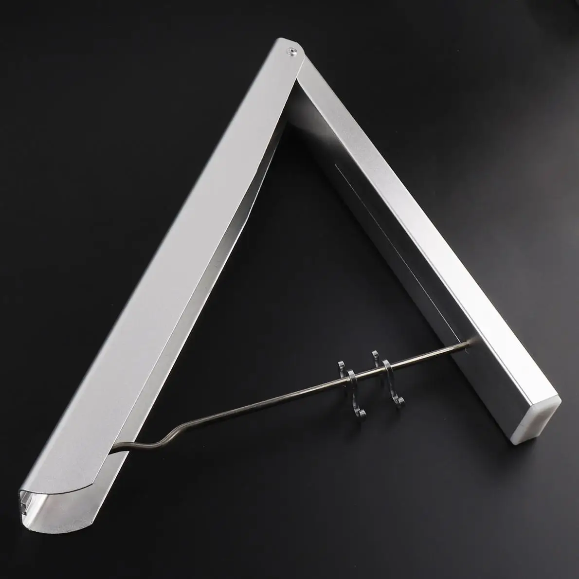 

Stainless Steel Retractable Wall Hanger Waterproof Indoor Clothes Towel Rack for Home