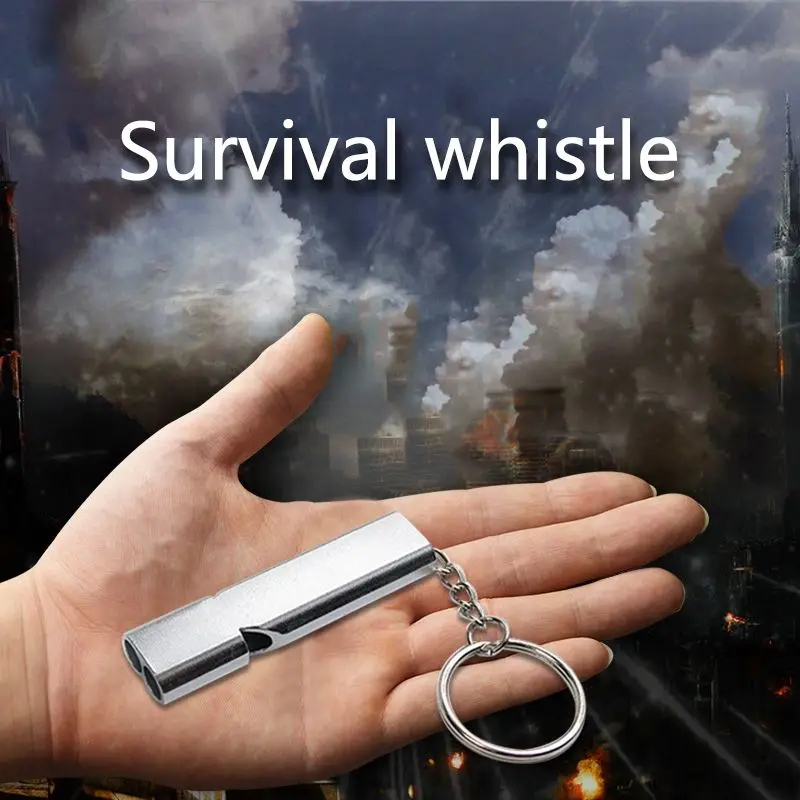 Высококачественный двухчастотный свисток для кемпинга на открытом воздухе
