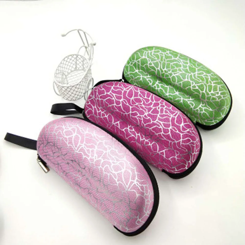 New Portable Peanut Stone Shape EVA Sunglasses Box Zipper Closure Eye Glasses Protective Case Holder Eyewear Accessoires | Автомобили и