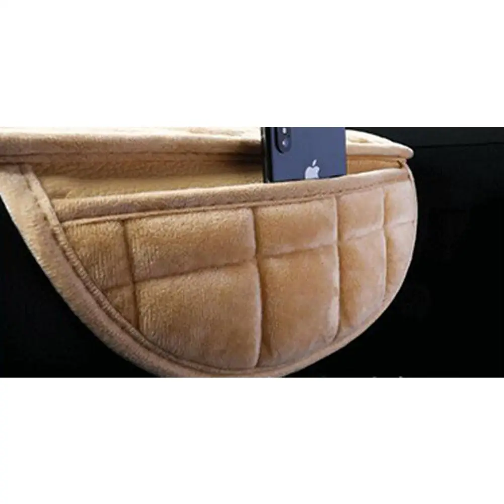 Мягкий тканевый чехол для автомобильного сиденья HiMISS передняя и задняя подушки