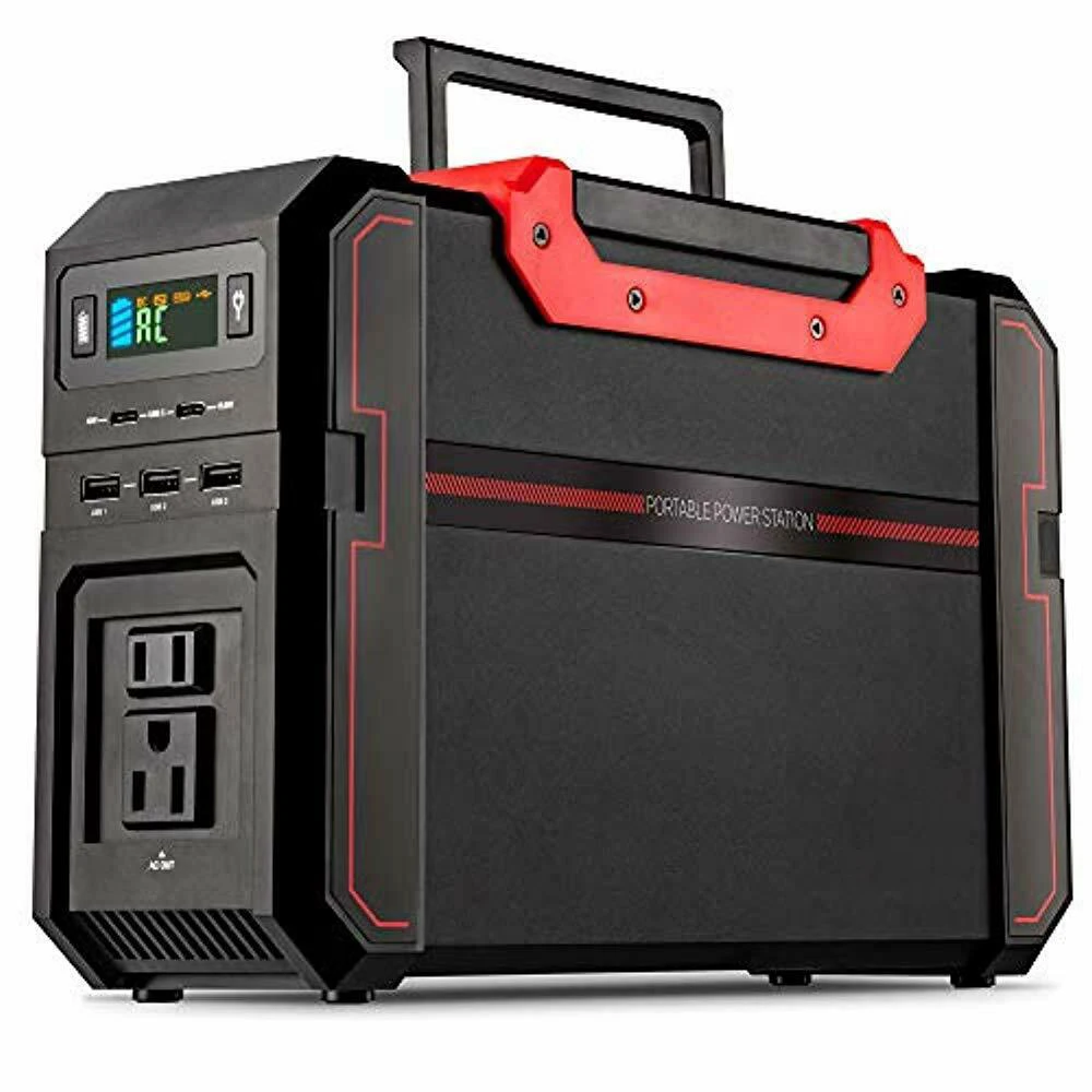 Солнечный генератор портативная электростанция 450 Вт резервная литиевая батарея