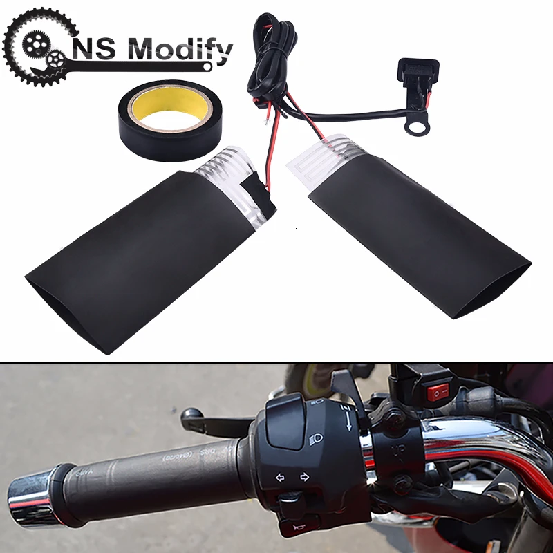 

Универсальные мотоциклетные нагревательные захваты для руля, 12 В