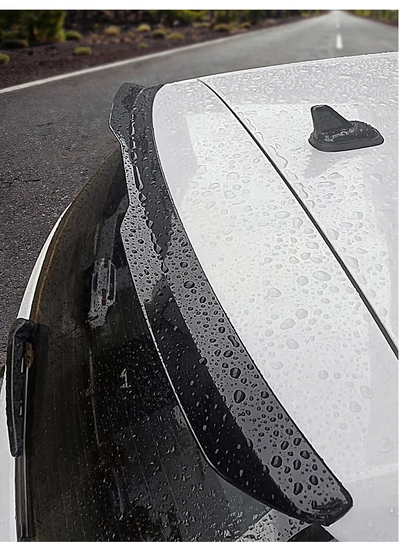 Задний спойлер на крышу из углеродного волокна/АБС крылья заднее окно для Volkswagen VW