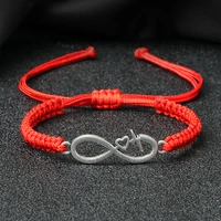 charm couple distance strand bracelets handmade braid knot adjustable bracelets yoga meditation reiki healing balance bangles