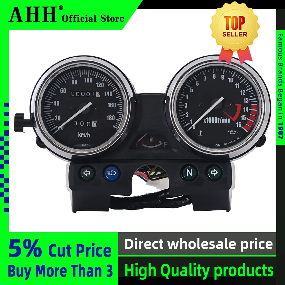 

AHH instrument assembly gauges meter cluster speedometer odometer tachometer For KAWASAKI ZR250 Balius ZRX400 ZRX 750 1100 1200