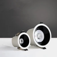 dimmable waterproof led wall light cob ceiling light 7w 12w 15w anti glare hallway reflector 220v
