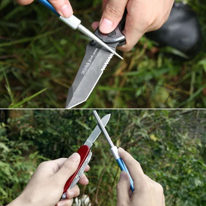 

Multi-function Convenient Knife Sharpener Outdoor Fish Hook Tool Mini Knife Sharpener Outdoor Knife Sharpener Tool