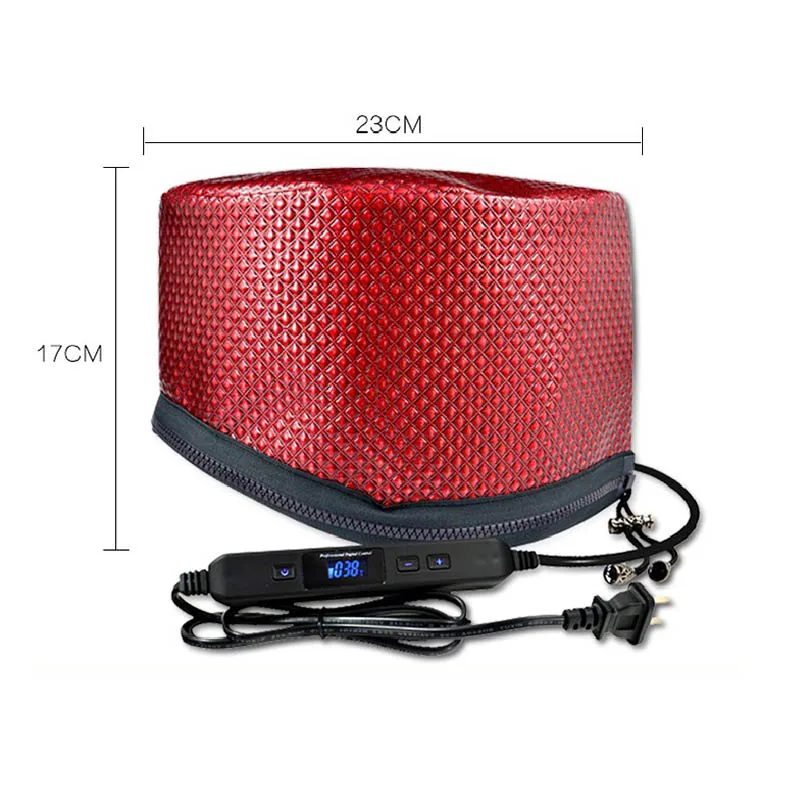 Electric Heating Hair Dryer Cap Timing Adjustable Temperature With Lcd Monitor Evaporation Steamer For Home Barbershop | Бытовая