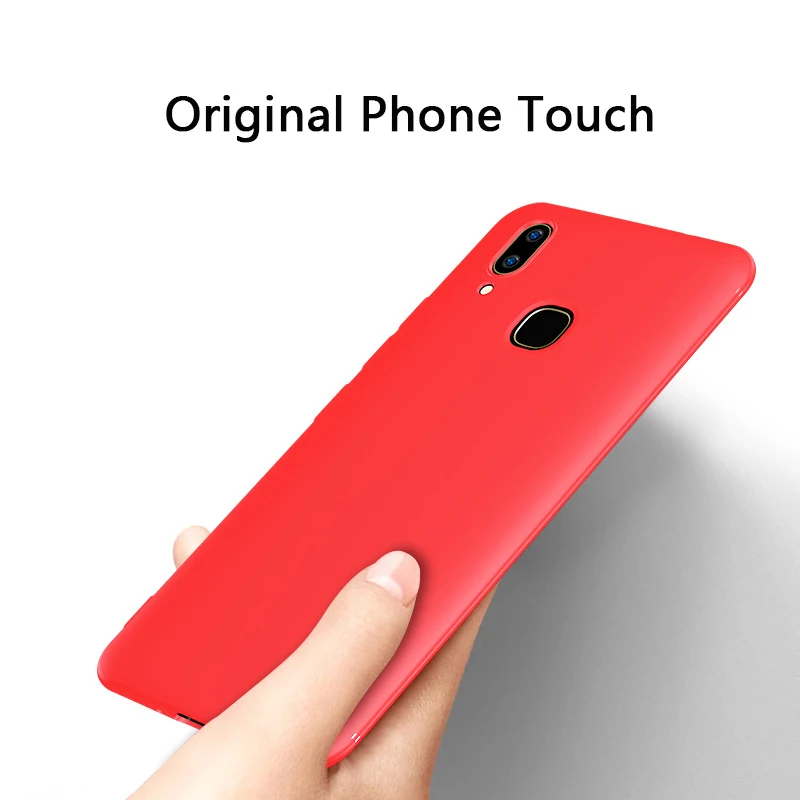 Чехол UPaitou для VIVO Z1/V9 молодежный чехол мягкий силиконовый матовый ультратонкий