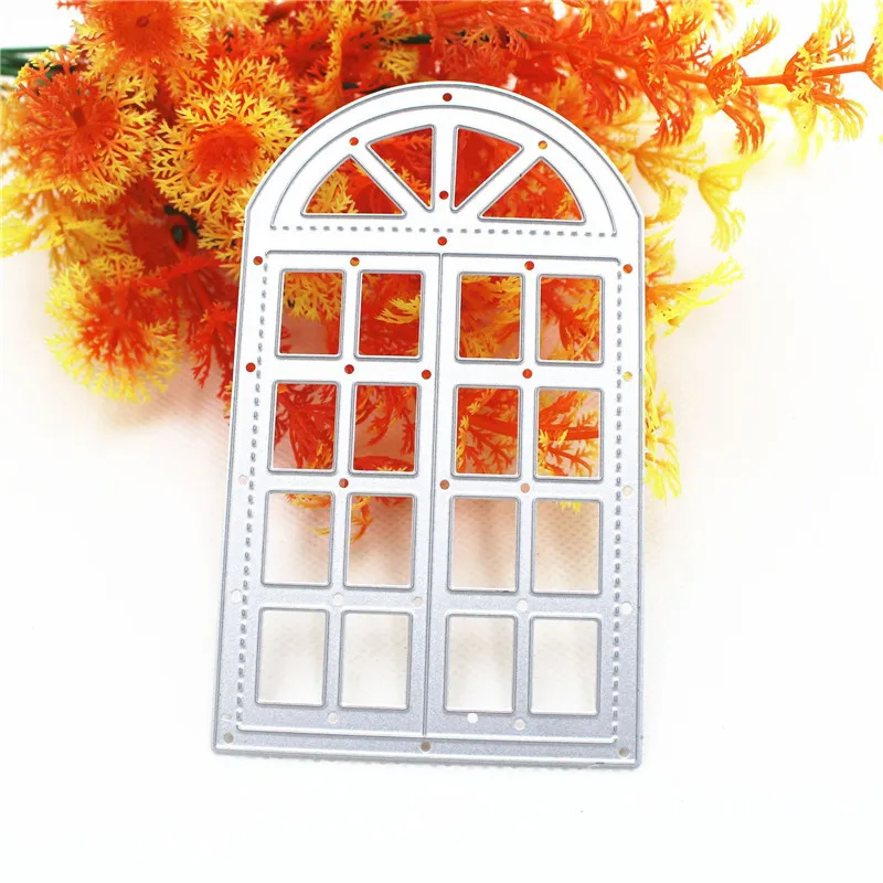 

Metal Cutting Die Of Window Scrapbooking Mold Paper Puzzle Card Postcard Handmade Craft Stencil Album Handcraft Embossing Moulds
