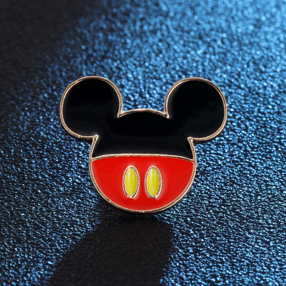 Disney Минни Мышь мультфильм Милая брошь значок на Микки металлические штифты аниме