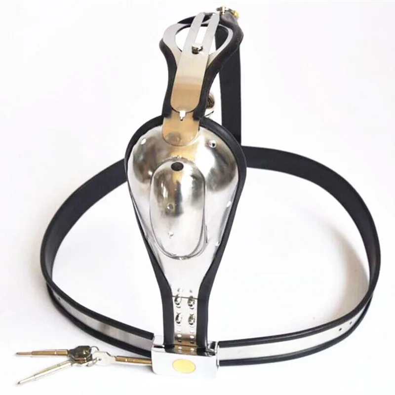 Мужской Пояс верности из нержавеющей стали трусики клетка для пениса БДСМ бондаж