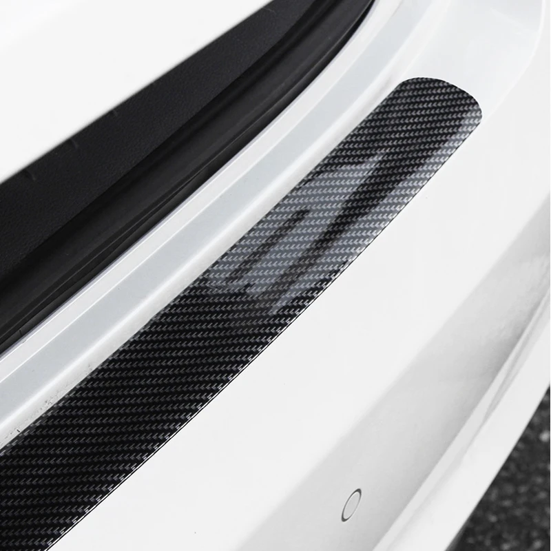 Защита двери автомобиля из углеродного волокна 1 м защита Бампера от царапин