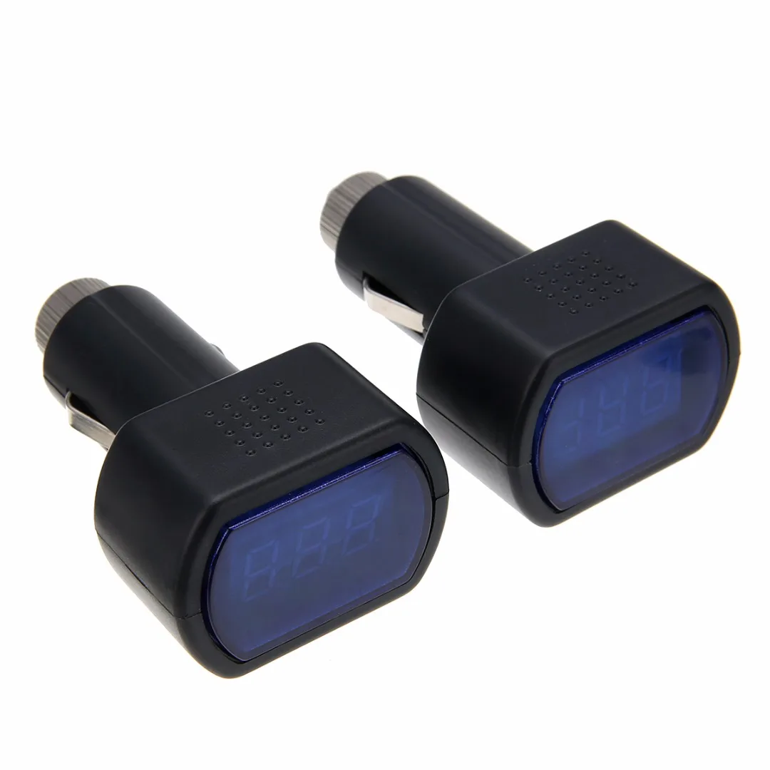 Автомобильный вольтметр 2 шт./компл./набор светодиодный светодиод 12 В 24 батарея