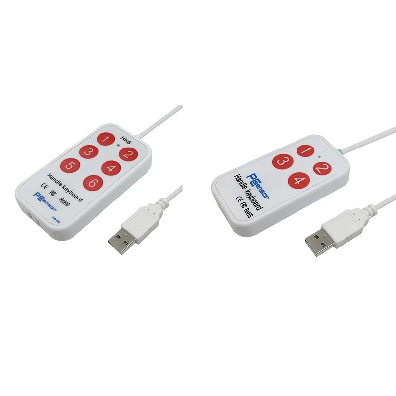 

Pcsensor USB Handheld Keyboard, Lightweight, Portable And Durable Handheld Keyboard Compatible With Windows, Linux, Mac